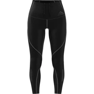 adidas Damskie legginsy Adizero Long TG Leggings, czarne, 2XS - Legginsy - miniaturka - grafika 1