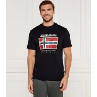 Koszulki męskie - Napapijri T-shirt | Regular Fit - miniaturka - grafika 1