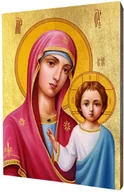 Ikony i obrazy sakralne - Ikona religijna Matka Boża Kazańska - miniaturka - grafika 1
