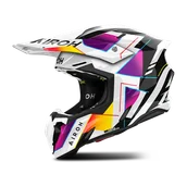 Kaski motocyklowe - Kask Cross Airoh Twist 3 TęczaM - miniaturka - grafika 1