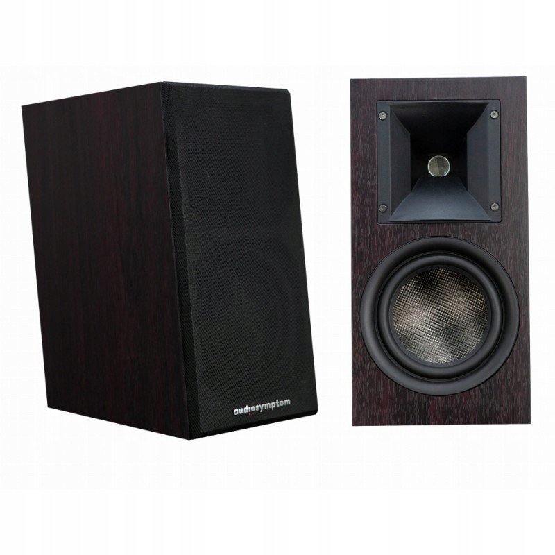 AUDIOSYMPTOM i6M WALNUT CARBON Kolumny głośnikowe