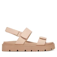 Buty dla dziewczynek - Sandały Tommy Hilfiger T3A2-34284-0326 Beżowy - miniaturka - grafika 1