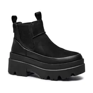 Botki damskie - UGG Skórzane sztyblety BRISBANE CHELSEA - miniaturka - grafika 1