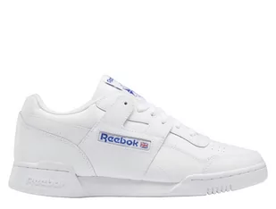 "Reebok Workout Plus Męskie Białe (HP5909)" - Sneakersy męskie - miniaturka - grafika 1