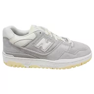 Sneakersy damskie - Buty sneakersy unisex sportowe New Balance 550 szare - BB550SLB-47.5 - miniaturka - grafika 1