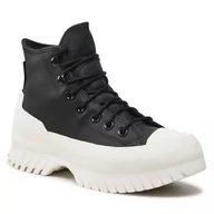Trampki damskie - Trampki Converse - Ctas Lugged Winter 2.0 Hi 172057C Black/Bold Mandarin/Egret - miniaturka - grafika 1