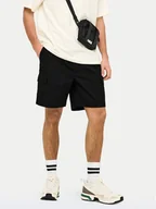 Spodenki damskie - Only & Sons Szorty sportowe Kal 22034462 Czarny Slim Fit - miniaturka - grafika 1