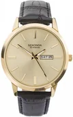 Zegarki męskie - Zegarek męski Sekonda 1838 czarny - miniaturka - grafika 1