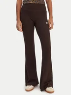 Legginsy - adidas Legginsy Essentials KD3849 Brązowy Flared Leg - miniaturka - grafika 1
