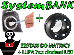 Rotin Zestaw Do Czyszczenia Matrycy + Lupa / Ss Clean I - Akcesoria czyszczące do aparatów fotograficznych - miniaturka - grafika 1