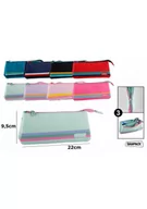 Podręczniki dla gimnazjum - Piórnik 3 - komorowy tuba 22x9,5cm MIX - miniaturka - grafika 1