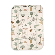 Przewijaki - ALBERO MIO Mata do przewijania niemowląt 70x50 CP4 Zabawa w tropikach (włóknina) - miniaturka - grafika 1