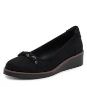 Baleriny - Baleriny Clara Barson WYL3395-7 Czarny - miniaturka - grafika 1