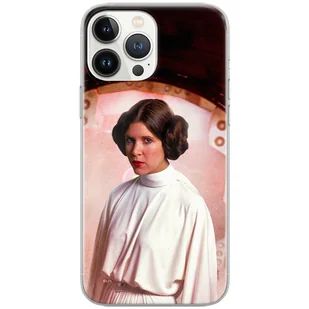 Etui Star Wars dedykowane do Iphone 12 PRO MAX, wzór: Leia 001 Etui całkowicie zadrukowane, oryginalne i oficjalnie licencjonowane - Etui i futerały do telefonów - miniaturka - grafika 1