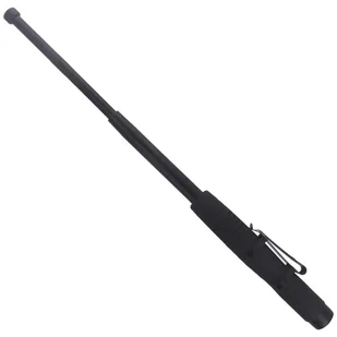 ESP - Hartowana pałka teleskopowa z klipsem - 18'' - Rękojeść ergonomiczna - EXB-18HE BLK BC-01 - Pałki obronne - miniaturka - grafika 2