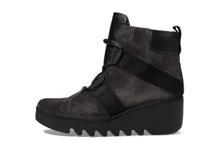 Fly London Damskie botki Blom460fly, Diesel czarny, 40 EU - Botki damskie - miniaturka - grafika 1