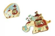 Puzzle - Scratch Puzzle konturowe Słoń 37 elem. mokopico-1609-0 - miniaturka - grafika 1