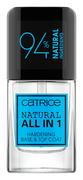 Lakiery do paznokci - Catrice Natural All-In-One Hardening Base &amp; Top Coat 10,5ml - miniaturka - grafika 1