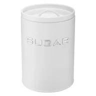 Pojemniki kuchenne - Pojemnik metalowy ALEX SUGAR biały - miniaturka - grafika 1