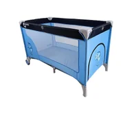 Łóżeczka i kojce - COSING - Łóżeczko turystyczne ADAM Dolphin Blue - miniaturka - grafika 1