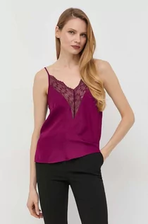 Bluzki damskie - Morgan bluzka kolor różowy - grafika 1