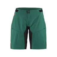 Spodenki damskie - Damskie Spodenki CRAFT ADV OFFROAD XT SHORTS W PAD W 1914566-643000 – Zielony - miniaturka - grafika 1