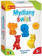 Pozostałe książki - Zestaw do kreatywnej zabawy - Mydlany świat Zoo - miniaturka - grafika 1