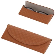 Akcesoria do okularów - Etui na okulary ET-125B brązowe - miniaturka - grafika 1