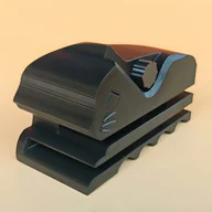 Rękodzieło - TEMU 1 Czarny Narzędzie Do Cięcia Płyty Do Drapania Kotów, Ulepszona Wielkość I Odczucie, Może Ciąć 2 Rozmiary 4cm/1.57in-2.5cm/0.98in 3D Drukowane - miniaturka - grafika 1