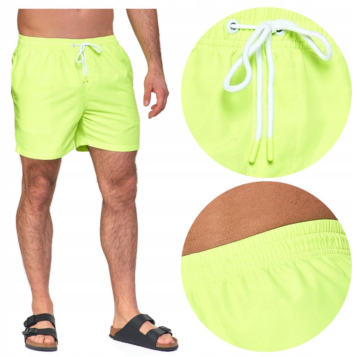 KĄPIELÓWKI MĘSKIE Spodenki Kąpielowe Szorty Plażowe na Plażę MORAJ r. 3XL