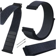 Akcesoria do smartwatchy - Pasek do Garmin Forerunner 255 / 255 Music smartwatch czarna opaska (Wzór 6) - miniaturka - grafika 1
