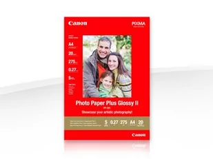 Canon Papier PP-201 Photo Glossy 260g 20 ark (A4). (2311B003) - Papier do drukarek - miniaturka - grafika 1