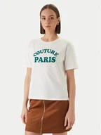 Koszulki i topy damskie - Morgan T-Shirt 261-DARIS Biały Regular Fit - miniaturka - grafika 1