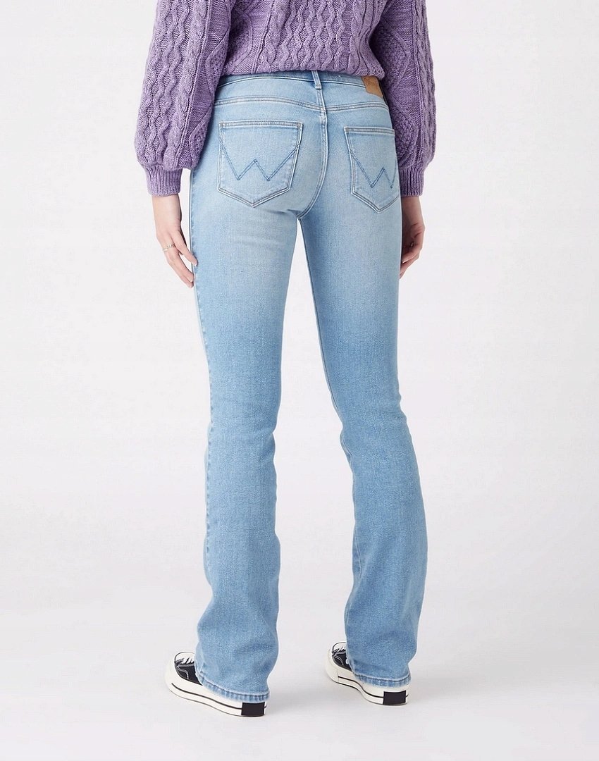 WRANGLER BOOTCUT WHITE NOISE W28B47Z14 31/32