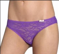 Majtki damskie - Triumph majtki damskie Figi Triumph Dream On Mini koronka fioletowe 40 / L - miniaturka - grafika 1