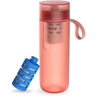 Butelki filtrujące - Philips Butelka filtrująca GoZero Fitness czerwona AWP2712RDO/10 - miniaturka - grafika 1