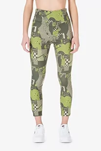 VR 46 - AOP Fila Vr46 Riders Academy, Legginsy damskie - Legginsy - miniaturka - grafika 1