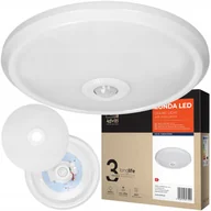 Lampy sufitowe - Nietłukący Plafon Czujnik Zmierzchu Ruchu 12W Led - miniaturka - grafika 1