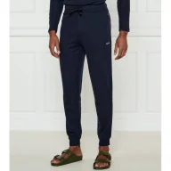 Piżamy męskie - BOSS BLACK Spodnie jogger Waffle Regular Fit - miniaturka - grafika 1