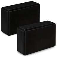 Klocki do jogi - Kostka piankowa do jogi, 2 sztuki, NS-962, czarny - miniaturka - grafika 1