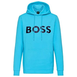 BOSS Koszulka męska, Open Blue497, XL - Koszulki męskie - miniaturka - grafika 1