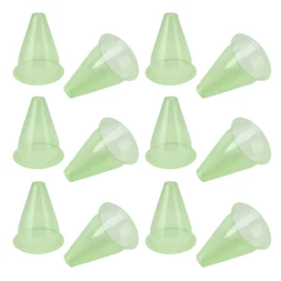 12Pcs Klosze Ogrodowe Plastikowe Wielofunkcyjne Osłony Roślin Ochraniacze Dzwon Kopułowy Przezroczysty Słoik Zapobiegaj Ptakom Mróz - Oprawy, klosze i abażury - miniaturka - grafika 1