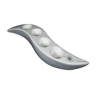 Świeczniki - Świecznik szkliwiony S2 Swarovski 38 cm Souvenire - miniaturka - grafika 1