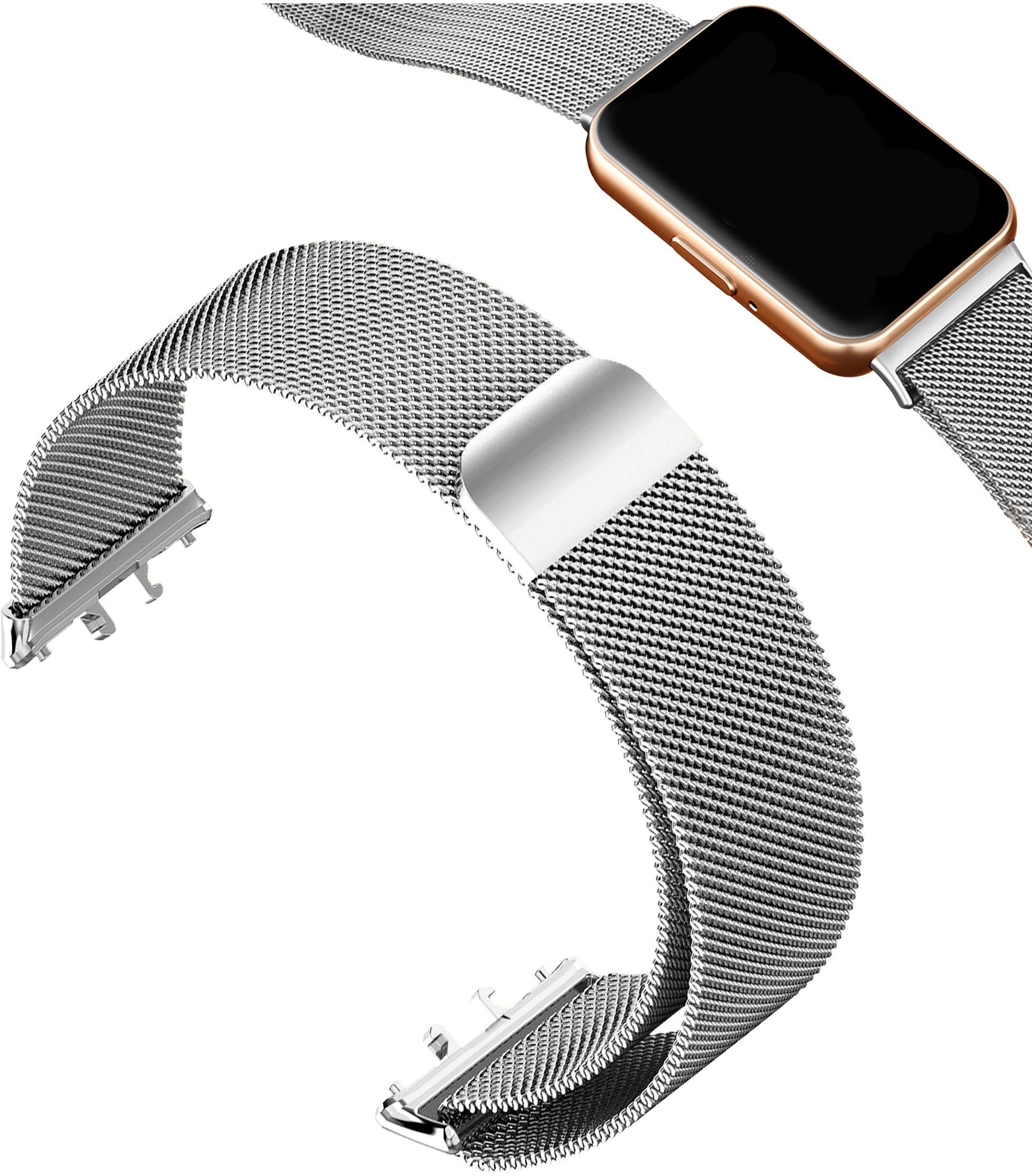 ChronSmarta Pasek / bransoleta ChronSmarta do smartband'a Samsung Galaxy Fit 3 Srebrny