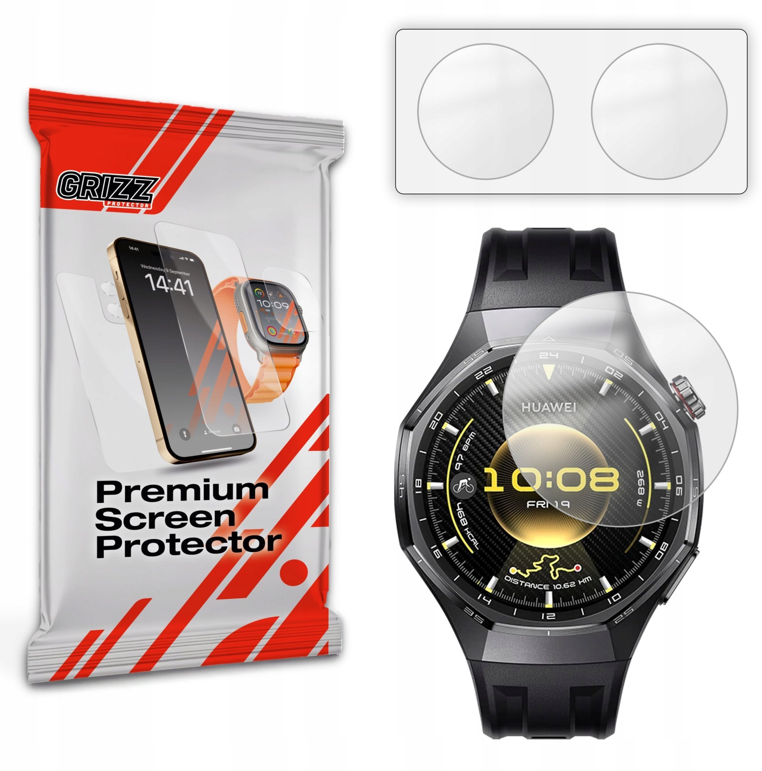 GrizzGlass Matowa folia PaperScreen do Huawei Watch GT 6 46mm