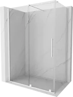 Kabiny prysznicowe - Mexen Velar kabina prysznicowa rozsuwana 140x85 cm, transparent, biała - 871-140-085-01-20 - miniaturka - grafika 1