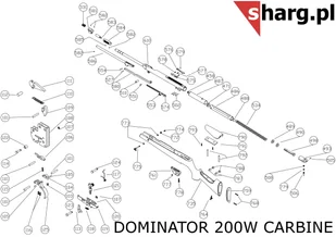 Śruba kontrująca mocująca osadę do Hatsan MOD 55S-155, Dominator 200, Proxima (774) - Osprzęt do wiatrówek - miniaturka - grafika 31
