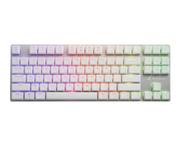 Klawiatury - Sharkoon PureWriter White RGB TKL Kailh Red biała - miniaturka - grafika 1