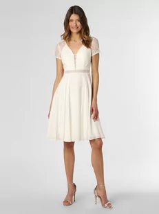Luxuar Fashion - Damska suknia ślubna, biały - Sukienki - miniaturka - grafika 1