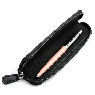 Zestaw prezentowy Parker Jotter Pastelowy Różowy w czarnym etui - Zestawy piśmiennicze - miniaturka - grafika 1